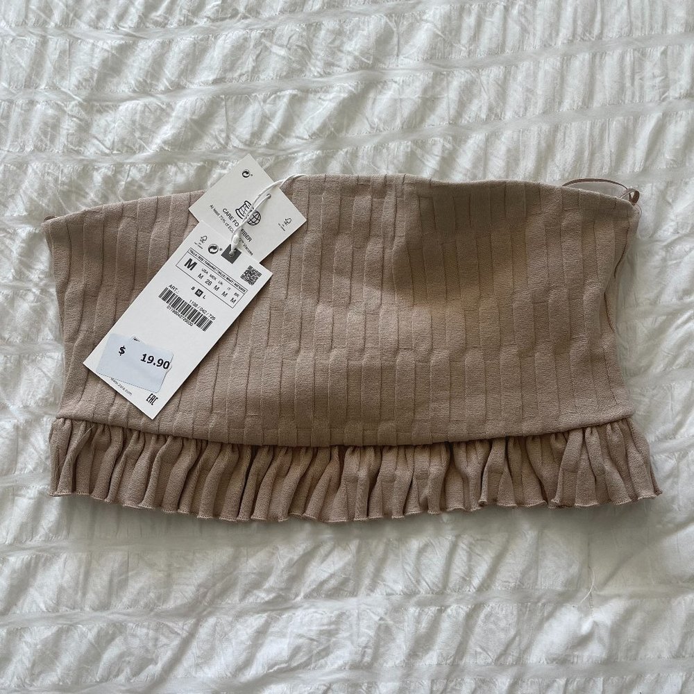 Zara Strapless Top
